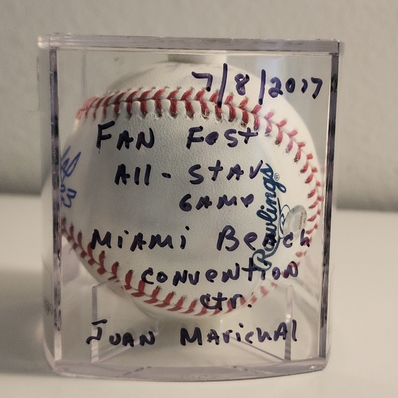 Juan Marichal signed "HOF 1983 new Rawlings official MLB Baseball - Picture 4 of 6